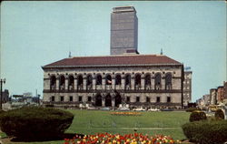 Boston Public Library, Copley Square Postcard