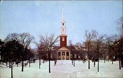 Memorial Church At Harvard University Postcard
