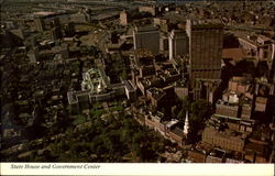 State House And Government Center Postcard