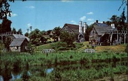 Colonial Ironworks Saugus, MA Postcard Postcard