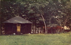 Camper Cabins Charlton, MA Postcard Postcard