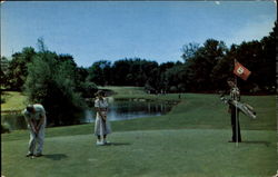 The Golf Course The Northfield Hotel East Northfield, MA Postcard Postcard