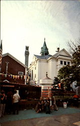 Cafe Poyant, 258 Commercial St. Next to Town Hall Postcard