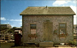 Fisherman's House Menemsha Harbor Martha's Vineyard, MA Postcard Postcard