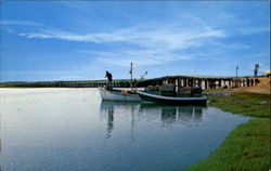 Dyke Bridge, Chappaquiddick Island Postcard