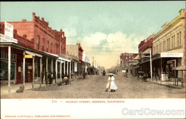 Market Street Redding California