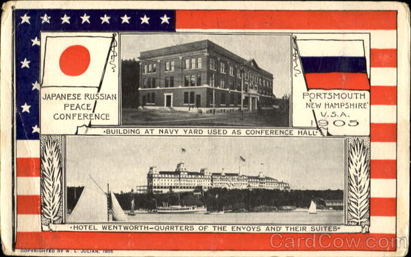Japanese Russian Peace Conference Portsmouth New Hampshire