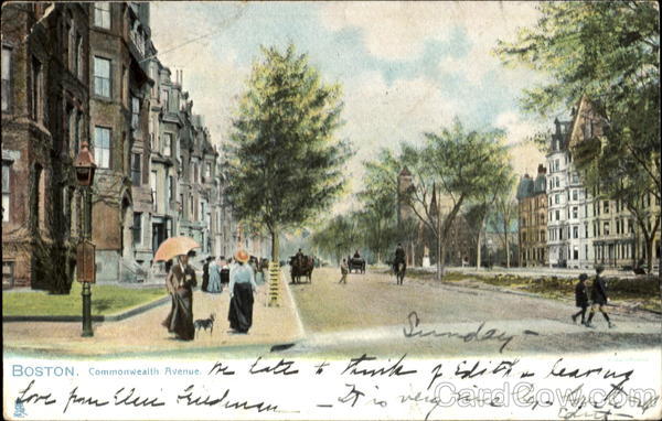 Commonwealth Avenue Boston Massachusetts