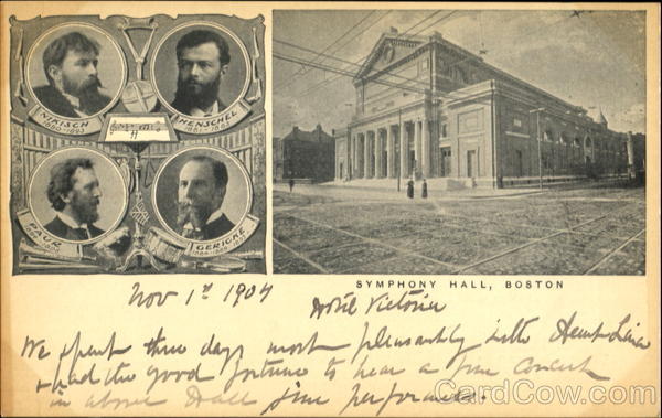 Symphony Hall Boston Massachusetts