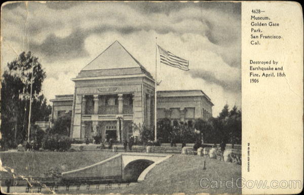 Museum, Golden Gate Park San Francisco California