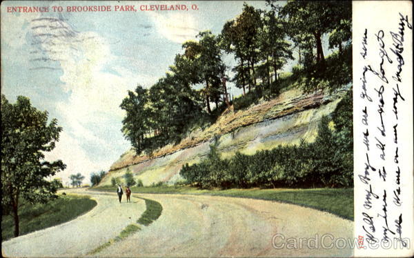 Entrance To Brookside Park Cleveland Ohio