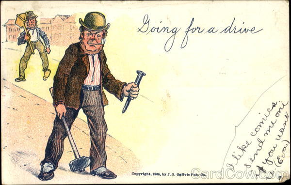 Going For A Drive Comic, Funny