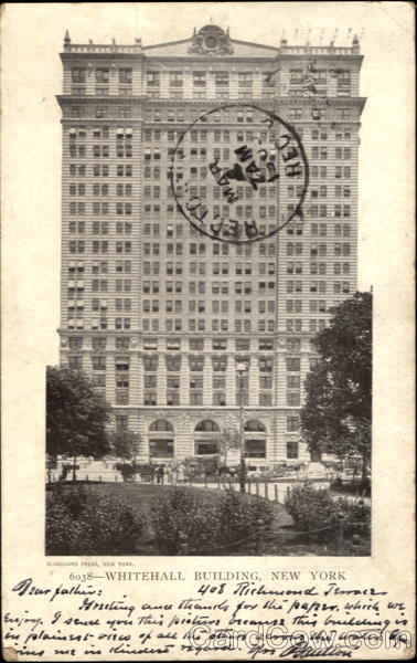 Whitehall Building New York City