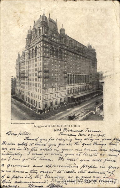 Waldorf-Astoria New York City