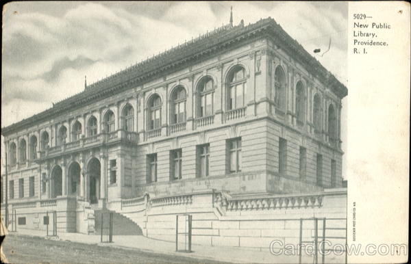 New Public Library Providence Rhode Island