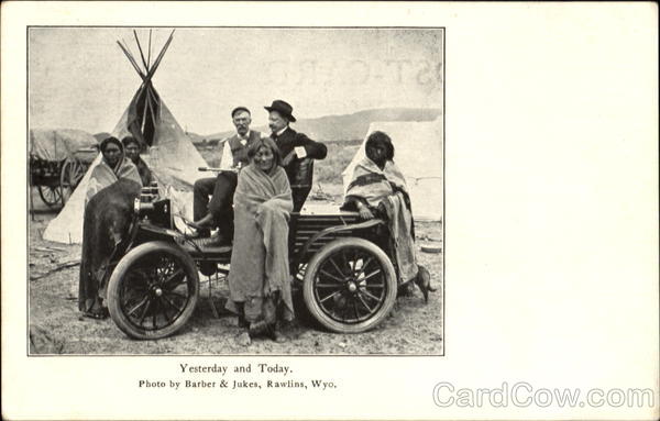 Yesterday And Today Native Americana