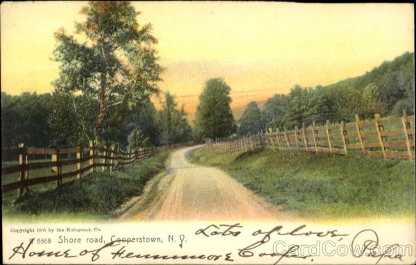 Shore Road Cooperstown New York