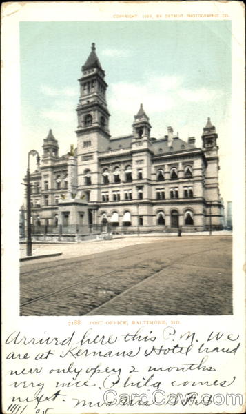 Post Office Baltimore Maryland
