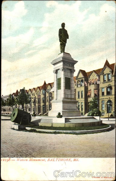 Watson Monument Baltimore Maryland