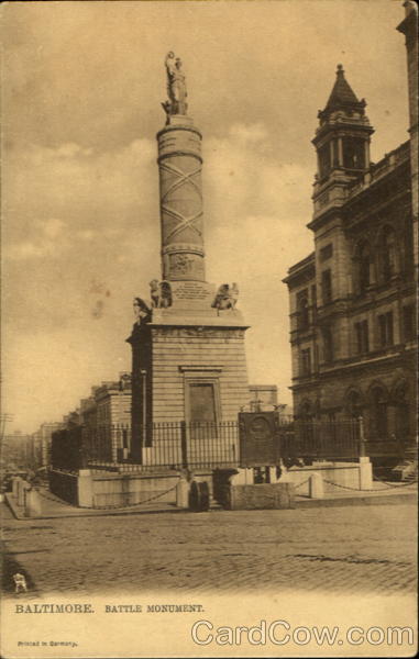 Baltimore Battle Monument Maryland