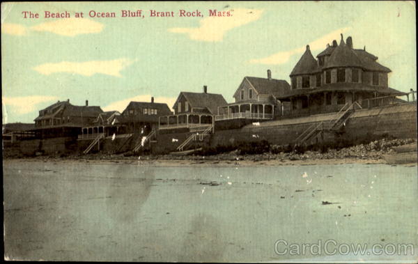 The Beach At Ocean Bluff Brant Rock, MA