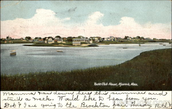 Yacht Club House Hyannis Massachusetts