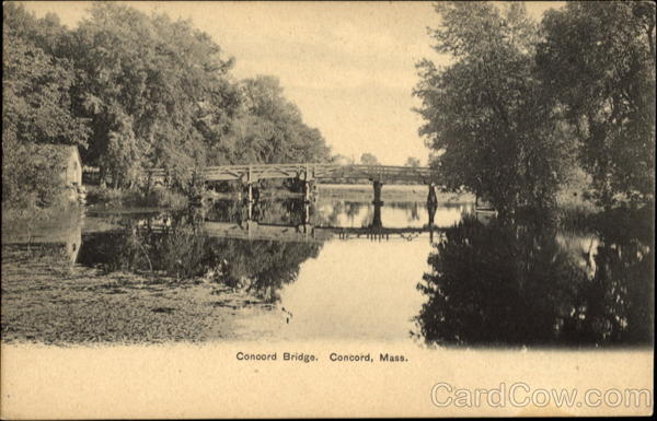 Concord Bridge Massachusetts