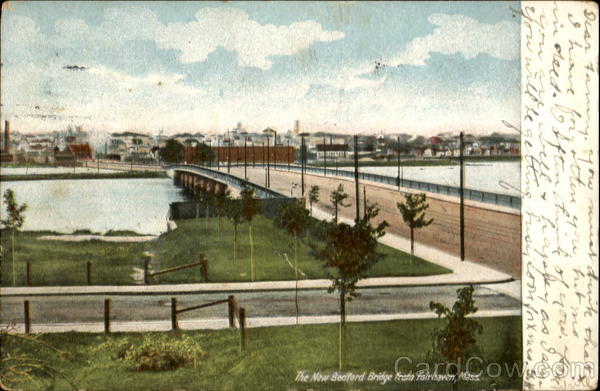 The New Bedford Bridge Fairhaven Massachusetts