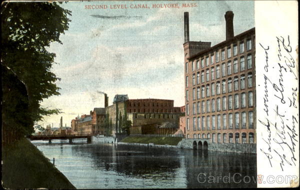 Second Level Canal Holyoke Massachusetts