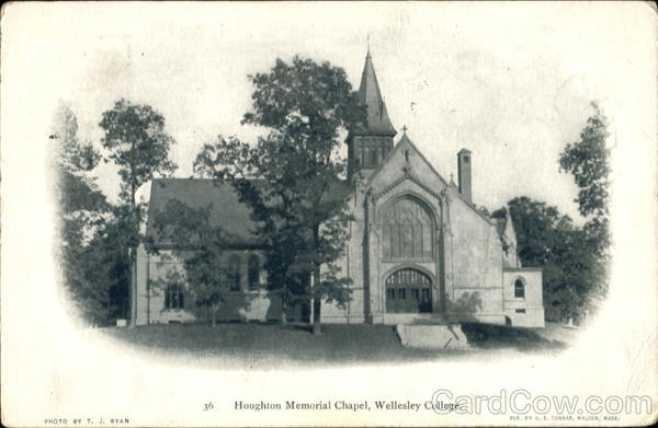 Houghton Memorial Chapel, Wellesley College Massachusetts
