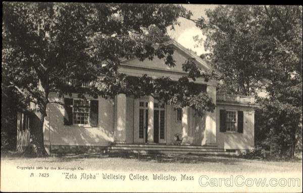 Zeta Alpha, Wellesley College Massachusetts