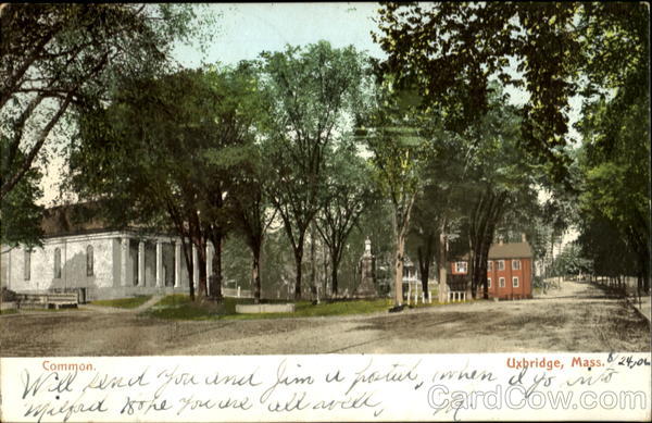 Common Uxbridge Massachusetts