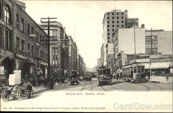 Second Ave Seattle Washington