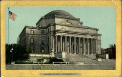 Library, Columbia University New York City, NY Postcard Postcard