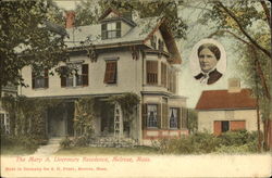 The Mary A. Livermore Residence Melrose, MA Postcard Postcard