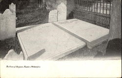 The Grave Of Benjamin Franklin Philadelphia, PA Postcard Postcard