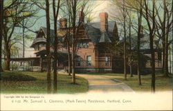 Mark Twain Residence Postcard