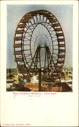 The Ferris Wheel Chicago, IL Postcard Postcard