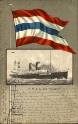 P. M. S. S. Co's “Korea” Boats, Ships Postcard Postcard