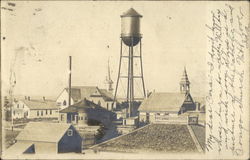 Catholic & Congregational Churches Postcard