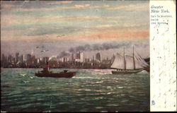 Sky Scrapers Postcard