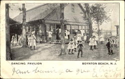 Dancing Pavilion Boynton Beach, NJ Postcard Postcard