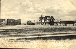 Railroad Station Postcard