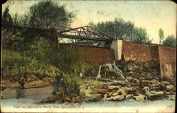 Dam At Johnson's Pond Postcard