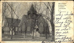 Methodist Episcopal Church Jamesburg, NJ Postcard Postcard