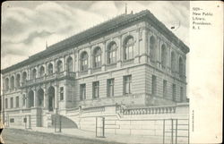 New Public Library Postcard