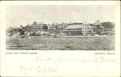 Casino And Terrace Gables, Falmouth Heights Massachusetts Postcard Postcard