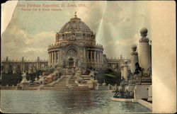 Festival Hall & Grand Cascade Postcard