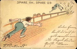 Bowling Postcard