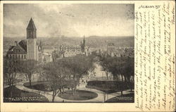 View Toward East Albany From The Capitol Postcard